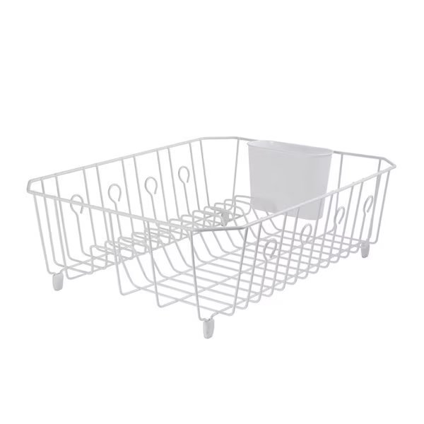 DISH DRNR13.8X17.6 WH, Rubbermaid, Mfr#: 6032-AR WHT